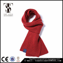 Winter fashion knit wool and acrylic scarf men and women scarf European And American style